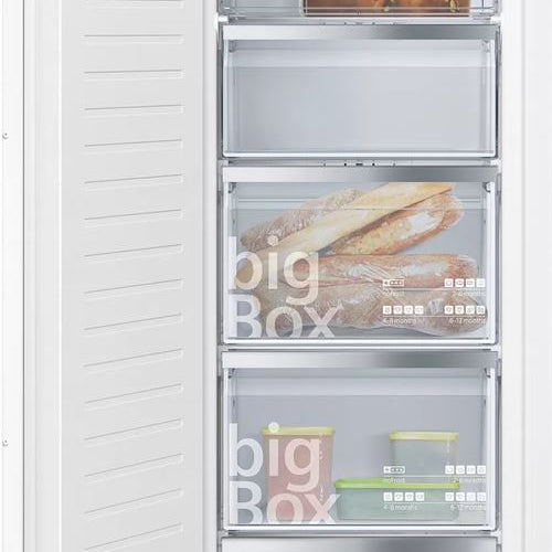 Arca Congeladora Encastrável Siemens GI81NAEF0 | 177,2x55,8x54,5 cm | 212 L | F | Branco
