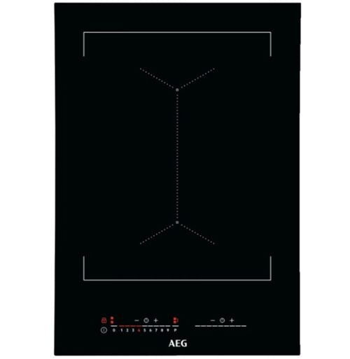 Placa de Indução AEG IKE42640KB | Elétrica | 36 cm | 2 Zonas | Preto