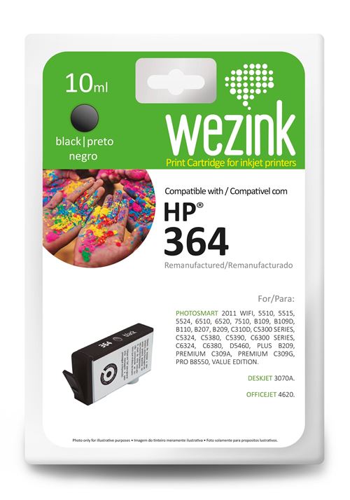 Tinteiro Wezink Wz-Hp364bk
