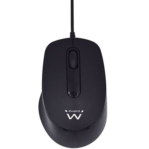 Rato Ewent com Silent Click - Preto