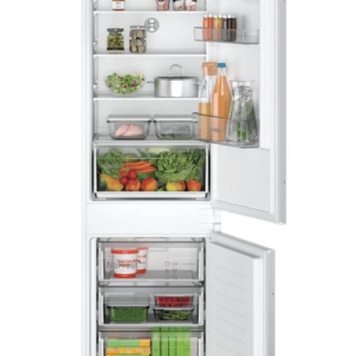 Frigorífico Combinado Encastrável Bosch KIN86NSF0 | 177,2x54,1x54,8 cm | 184 L | F | Branco