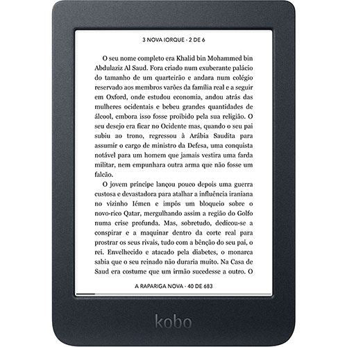 Ereader Kobo Nia - 8GB - Preto