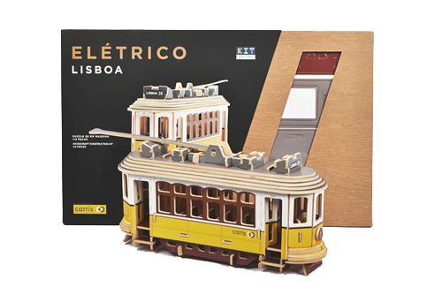 Puzzle 3D em Madeira - Elétrico 28 de Lisboa