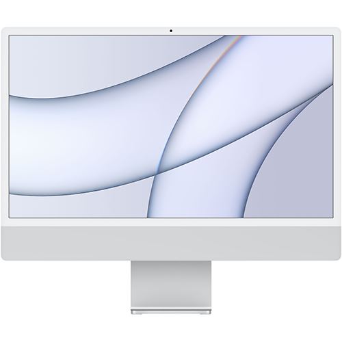 iMac | 24'' | 2021 | M1 | 256GB SSD | GPU 7-core - Prateado