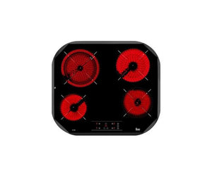 Placa de Vitrocerâmica Teka TC6400 | Elétrica | 59 cm | 4 Zonas | Preto