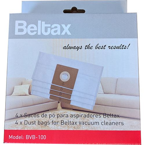 Sacos para Aspirador Beltax BVB100 - 4uni