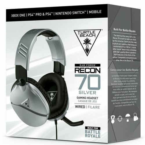 Headset Turtle Beach Recon 70 - Silver