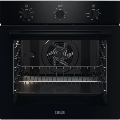 Forno Elétrico Zanussi ZOHNF1K1 | 72 L | 59.5 cm | A+ | Preto