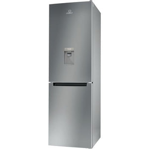 Frigorífico Combinado Indesit LI8 S1E S AQUA | 188,9x59,5x65,5 cm | 223 L | F | Prateado