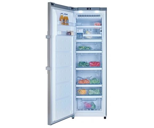 Arca Congeladora Vertical Teka TGF 390 NF | 185,5x59,5x69,5 cm | 271 L | E | Aço inoxidável