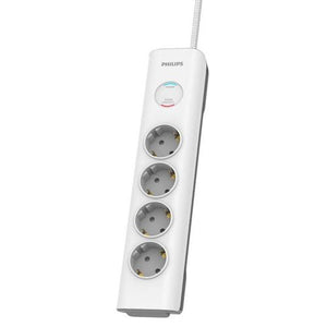 Extensão Elétrica Philips 4 Tomadas 4X2P 2MT Branco
