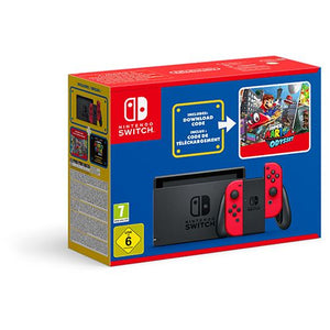 Pack Nintendo Switch:  Super Mario Odyssey + Autocolantes do Filme Super Mario Bros