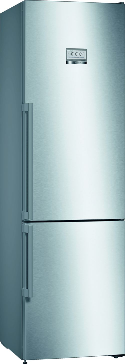 Frigorífico Combinado Bosch KGF39PIDP | 203x60x66 cm | 256 L | D | Aço inoxidável
