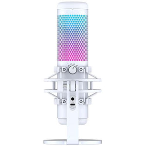 Microfone Gaming HyperX QuadCast S USB - Branco
