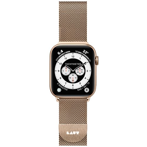 Bracelete Laut para Apple Watch 38-40-41 Milanesa - Dourado
