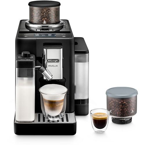 Máquina de Café Automática DeLonghi Rivelia EXAM440.55.B Rivelia - Preto