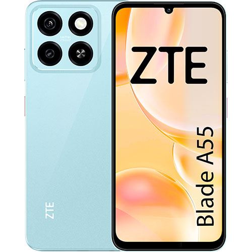 ZTE Blade A55 - 128GB - Water Blue | A MediaMarkt agora é Darty