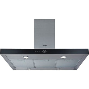 Exaustor para Ilha Whirlpool AKR 504 IX/1 | 100x60 cm | 713 m³/h | 69 dB | B | Aço inoxidável