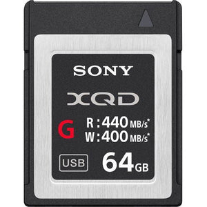 Cartão de Memória XQD Sony QDG64E-R - 64GB