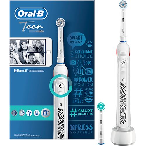 Escova de Dentes Elétrica Oral-B Teen - Branco
