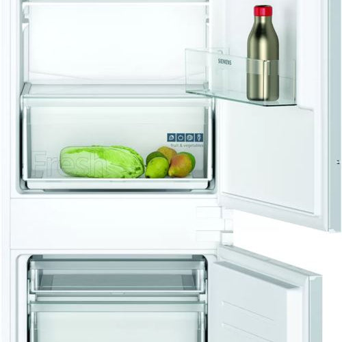 Frigorífico Combinado Encastrável Siemens KI86V5SF0 | 177,2x54,1x54,8 cm | 183 L | F | Branco
