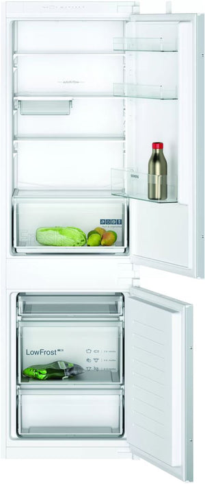 Frigorífico Combinado Encastrável Siemens KI86V5SF0 | 177,2x54,1x54,8 cm | 183 L | F | Branco