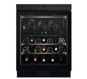 Cave de Vinho Encastrável AEG AWUD040B8B | 57,7x81,8x59,5 cm | 33 Garrafas | G