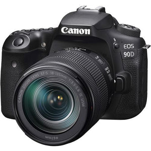 Máquina Fotográfica Reflex Canon EOS 90D + EF-S 18-135mm f/3.5-5.6 IS USM