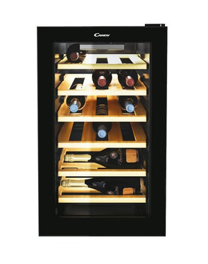 Cave de Vinho Candy CWC 021 ELSP/N | 70x40x55 cm | 21 Garrafas | G | Preto
