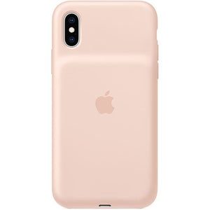 Capa Smart Battery Apple para iPhone XS - Rosa Areia