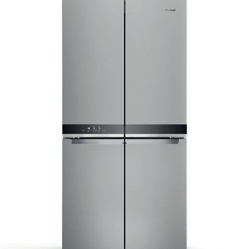 Frigorífico Americano Whirlpool WQ9 M2L | 187,6x90,8x71,6 cm | 389 L | E | Aço inoxidável