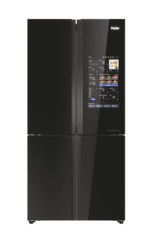 Frigorífico Americano Haier HCW9919FSGB | 190x90,5x69,7 cm | 386 L | F | Preto