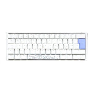 Teclado Gaming Mecânico Ducky ONE 3 Classic Mini Pure White RGB - Layout PT - MX Red