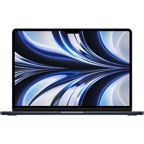 MacBook Air 13'' | 2022 | M2 | 8GB | 256GB SSD | GPU 10-Core | AC USB-C 35 W | Meia-Noite
