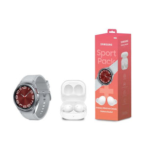 Bundle Smartwatch Samsung Galaxy Watch6 Classic 43mm - Silver + Auriculares TW Galaxy Buds2 - Branco