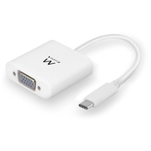 Conversor Ewent USB-C para VGA 1080P