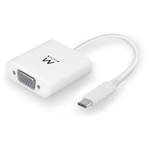 Conversor Ewent USB-C para VGA 1080P