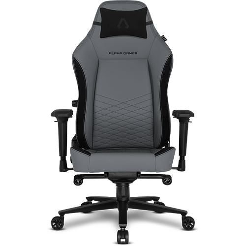 Cadeira Gaming Alpha Gamer Alegra - Cinzento
