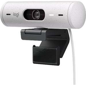 Webcam Logitech Brio 500 - FHD - Branco