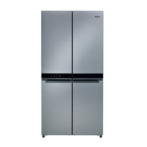 Frigorífico Americano Whirlpool WQ9 B1L | 187,4x90,9x69,8 cm | 388 L | F | Aço inoxidável