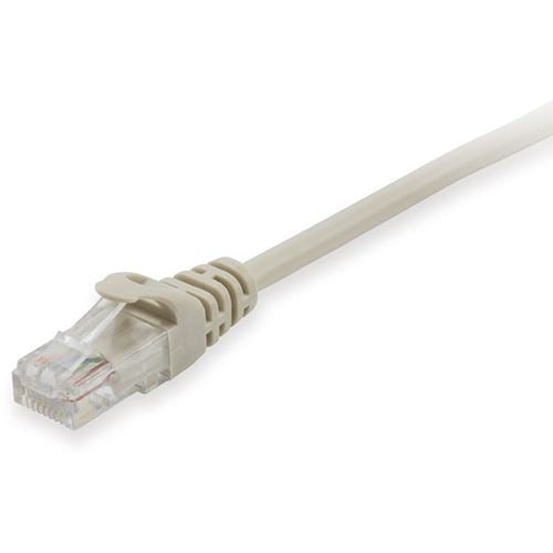 Cabo de Rede Cat.6 Equip RJ-45 0.5m - Bege