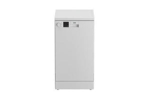 Máquina de Lavar Loiça Beko DVS05024W | 10 talheres | 45 cm | E | Branco