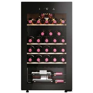 Cave de Vinho Haier WS34GGH1 | 85x47,5x45,6 cm | 34 Garrafas | G | Preto