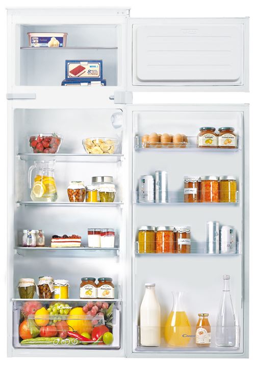 Frigorífico com Congelador Encastrável Candy CFBD2650E/1 | 157,5x54x54,5 cm | 201 L | F | Branco