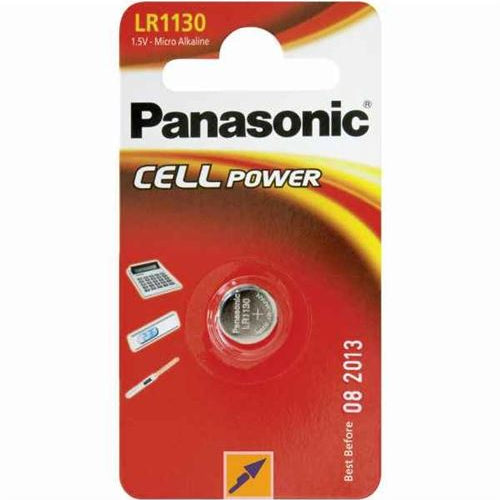 Pilha Alcalina Panasonic LR54/AG10/LR1130 - LR1130L/1BP