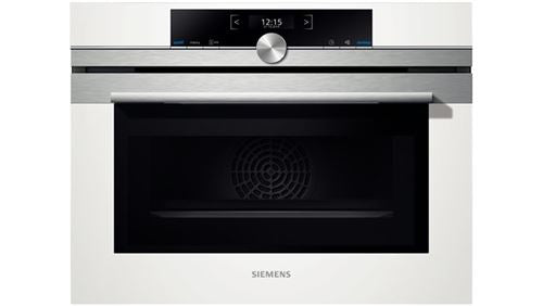 Forno Elétrico Siemens CM633GBW1 | 45 L | 59.5 cm | Aço inoxidável, Branco