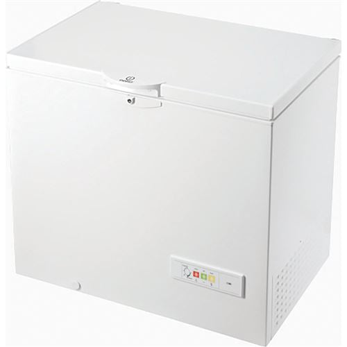 Arca Congeladora Horizontal Indesit OS 1A 250 2 | 91,6x101x69,8 cm | 255 L | F | Branco