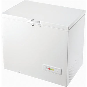 Arca Congeladora Horizontal Indesit OS 1A 250 2 | 91,6x101x69,8 cm | 255 L | F | Branco