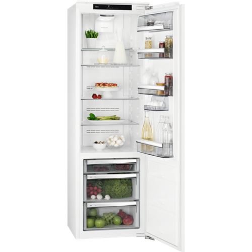 Frigorífico Encastrável AEG SKE818E9ZC | 176,9x55,6x54,9 cm | 276 L | E | Branco