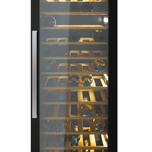 Cave de Vinho Candy CWC 200 EELW/N | 146x49x55 cm | 81 Garrafas | G | Preto